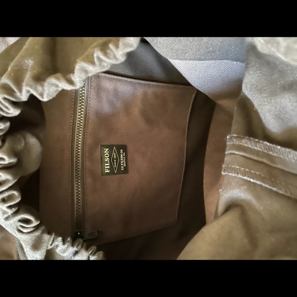 Filson Rugged Twill Ranger Backpack Black NWT - Picture 7 of 10